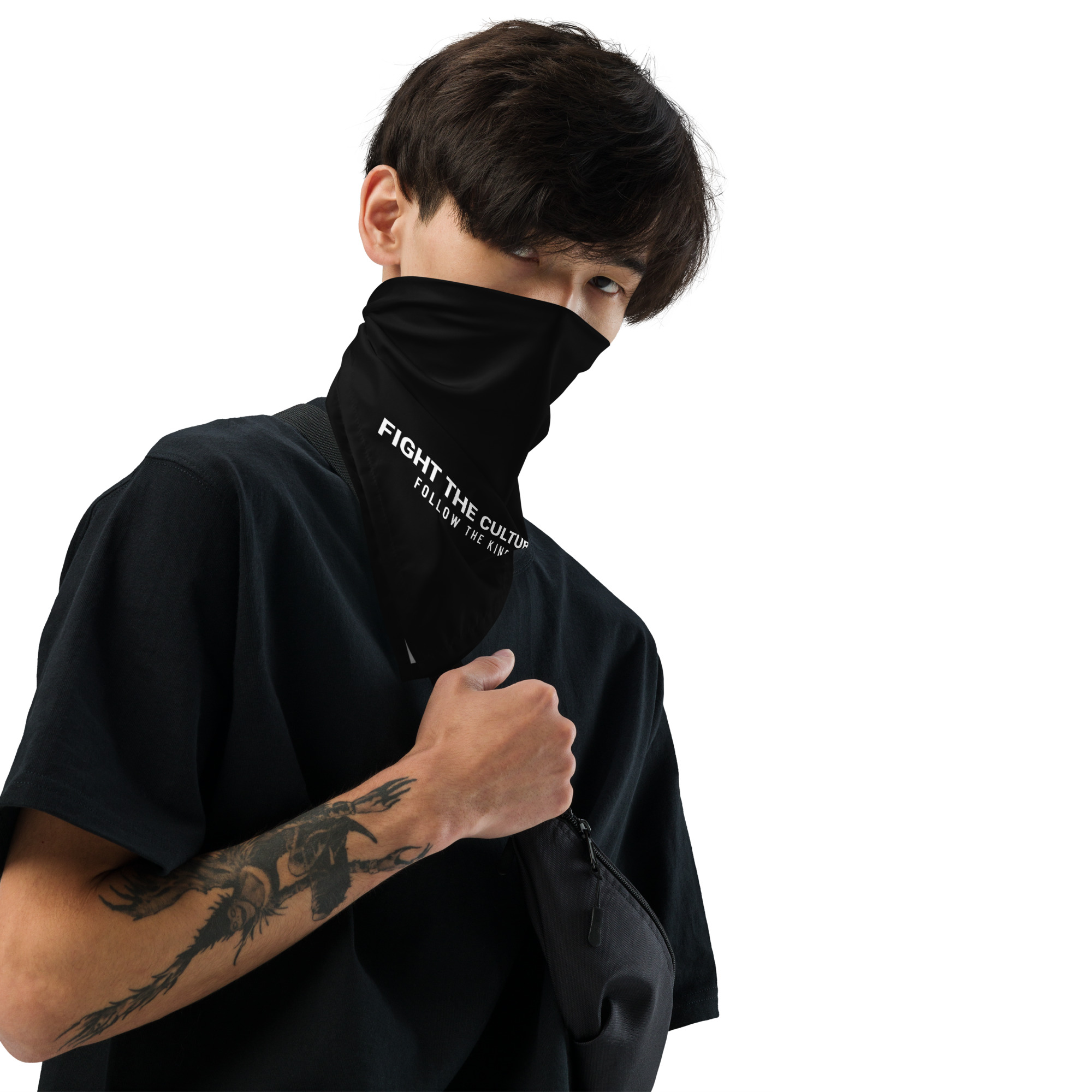 Fundamental Logo Black Bandana - Image 2