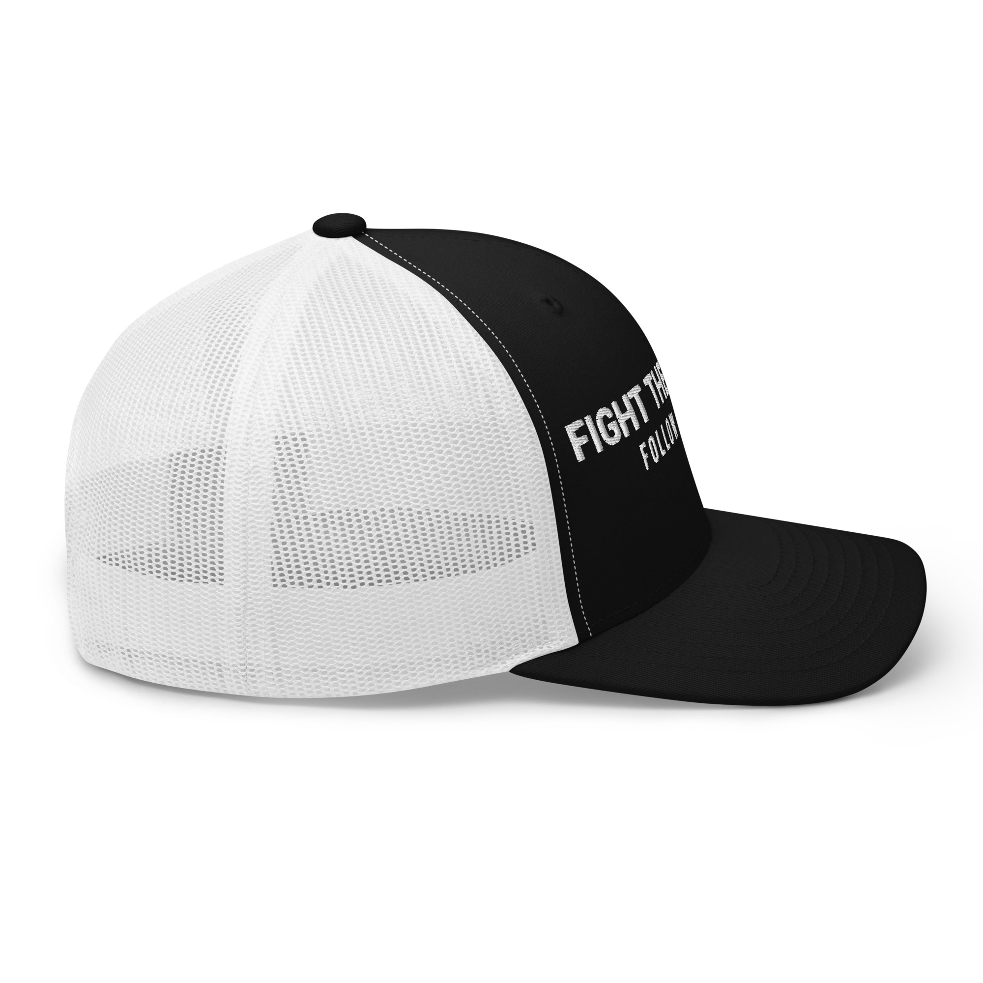 Fundamental Logo Retro Trucker Hat - Image 6