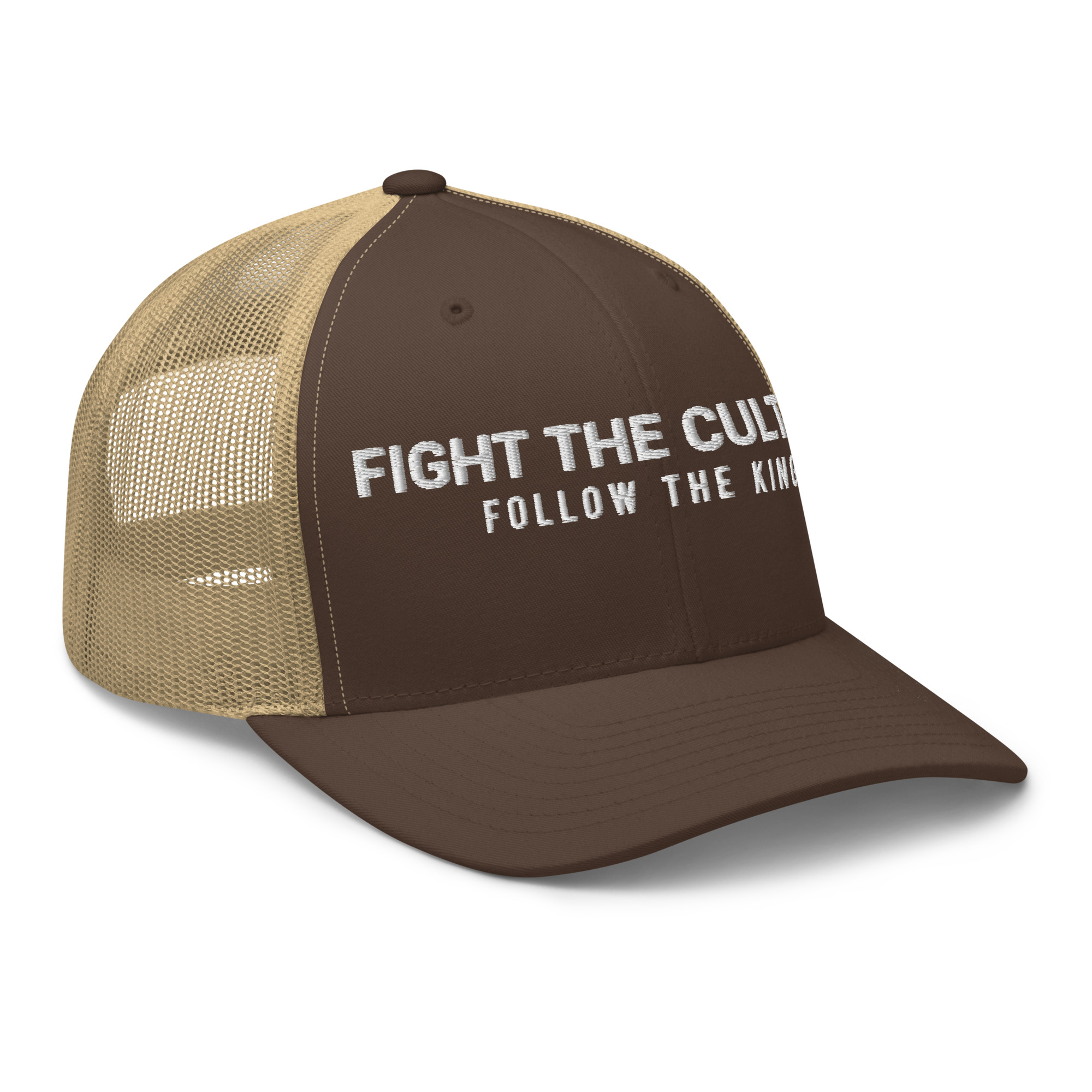 Fundamental Logo Retro Trucker Hat - Image 49