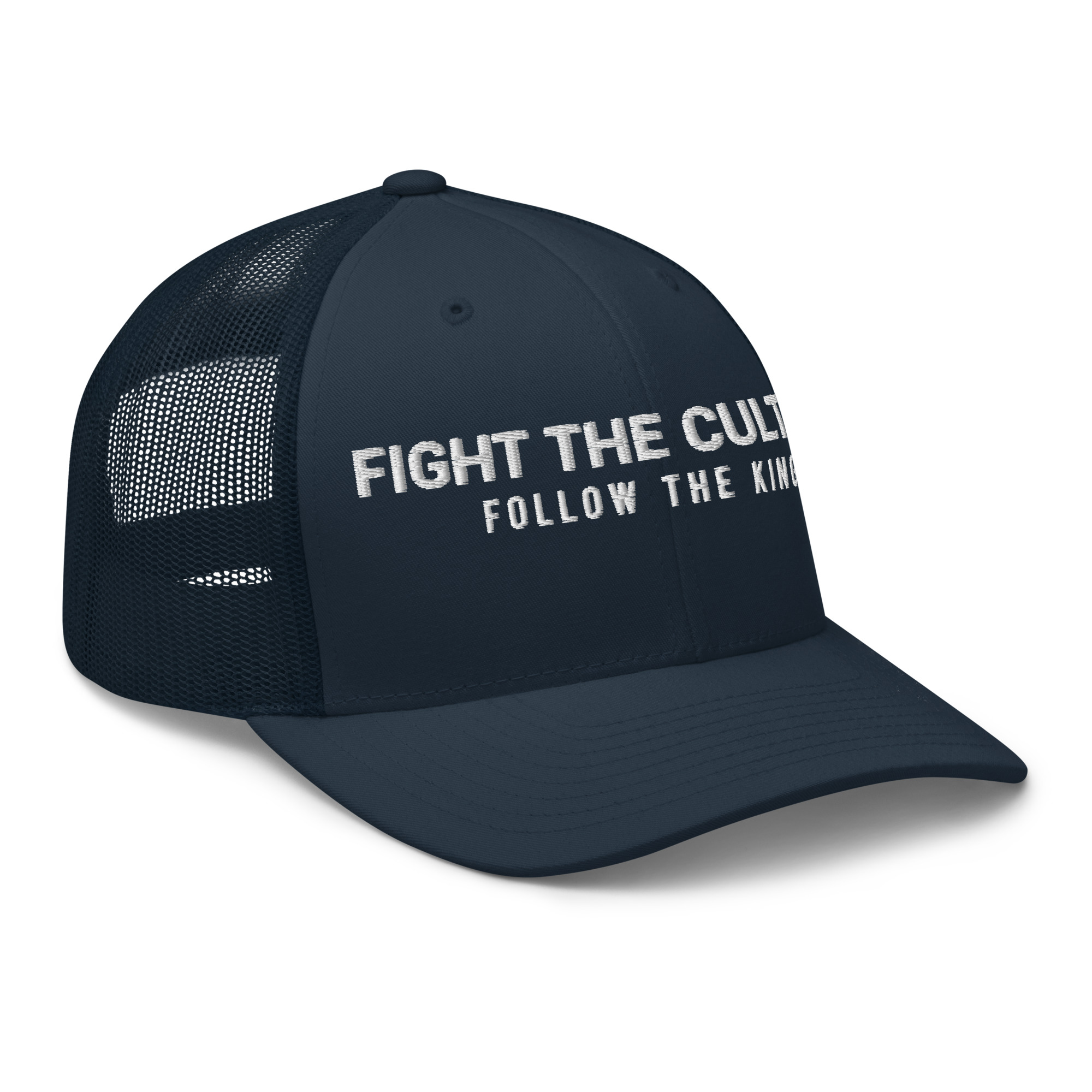 Fundamental Logo Retro Trucker Hat - Image 13